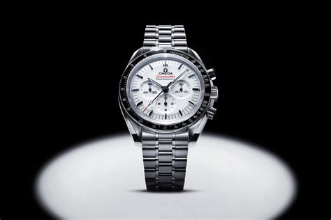 omega moon watch white|omega moon watch white dial.